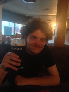 Ty with Guiness